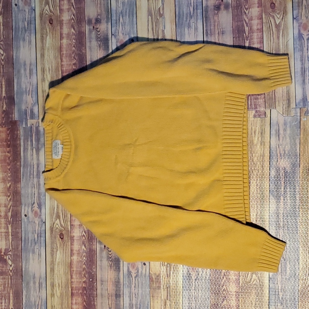 Mustard yellow sweater